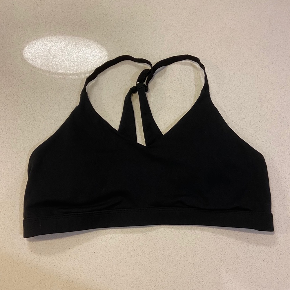 Fabletics Black Emma Low Impact Sports Bra